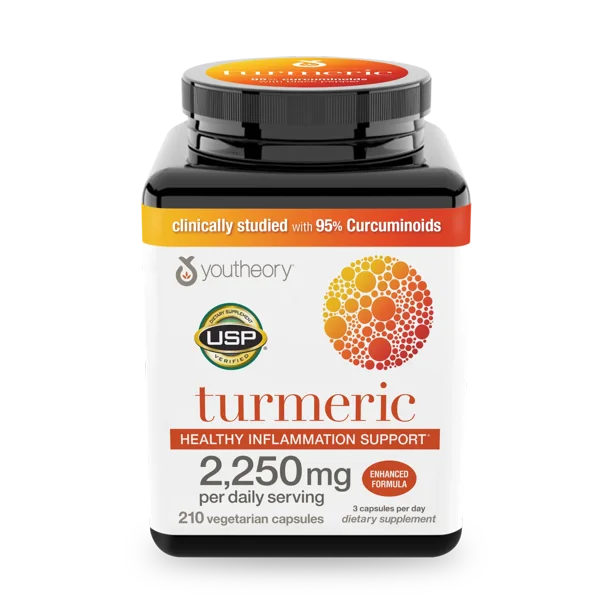 YoutheoryTurmericExtraStrengthFormula2,250mg,210Capsules
