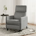 thumbnail image 6 of Furmax Massage Recliner Chair Ergonomic Single Sofa Chair Home Theater Recliner Living Room Sofa,Linen Grey, 6 of 10