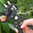 thumbnail image 3 of Hyasfey Plant Grafting Scissor Professional 2-in-1 Gardening Graft Tool Heavy Duty Pruning Shears for Trimming Flowers Fruit Trees Shrubs, 3 of 7