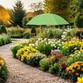 thumbnail image 6 of figatia Outdoor Plant Umbrella for Garden Beds Weather Resistant Multifunctional Canopy Stable Shade s Protection Umbrella green, 6 of 8