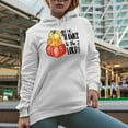 thumbnail image 2 of Give Thanks to the Lord, Thanksgiving Day Art Merch Gift, White Hooded Sweatshirt or Hoodie, Small, 2 of 5