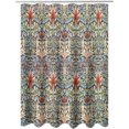 thumbnail image 6 of Victorian William Morris Original Design Vintage Shower Curtain Furniture Bathroom Fabric Decorations Washable Shower Curtain with Hooks, 6 of 8