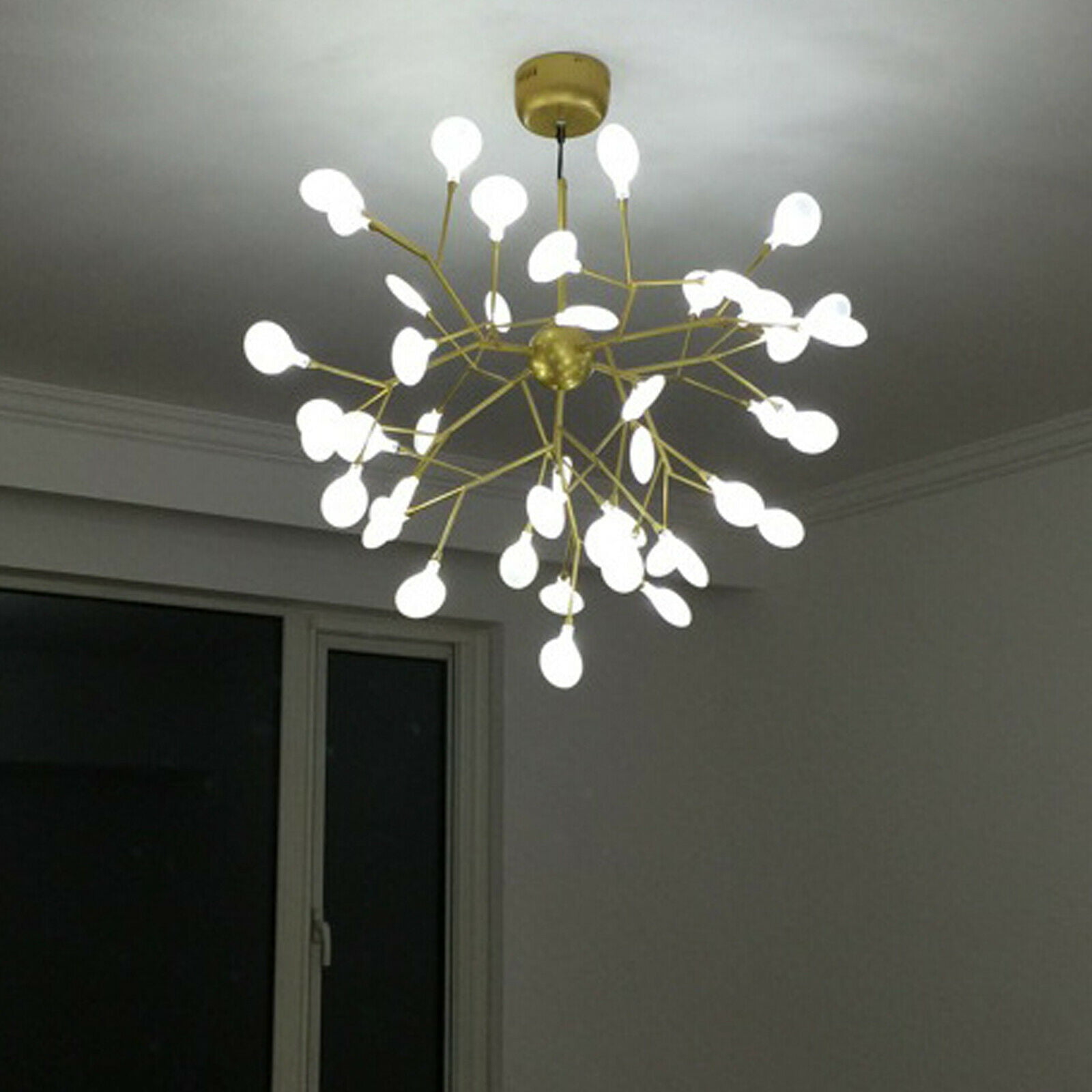 Modern 36 G4 LED Sputnik Firefly Chandelier Ceiling Lamp Pendant Lighting 