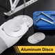 thumbnail image 4 of Uxcell 2Pcs Disco de Aluminio, 2"(50mm) Diámetro 0.12"(3mm) Grosor Placas Redondas de Aluminio 6061 para Estampado de Metal, 4 of 6