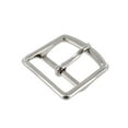 thumbnail image 3 of G10549 40mm Nickel Plate, Center Bar Buckle, Solid Brass, 3 of 4
