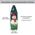 thumbnail image 5 of HELLHERO Easy Installation 15x54 Ironing Board Cover and Pad - Elastic Edge, Applicable Standard Size Iron Board Cover, Stain Resistant, Setup for Effortless Ironing Experience, Snowman, 5 of 5
