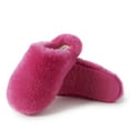 thumbnail image 3 of Fireside By Dearfoams Women's Shelly Beach Genuine Shearling Scuff Slippers, 3 of 5