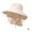 Beige, variant on Summer Hats Women Outdoor UV Protection Sun Hot I6