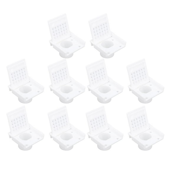 10PCS Beehive Entrance Gates, Plastic Bee Hive Nuc Box Entrance Gates, Beehive Ventilation Opening Window Bee Nests Entrance Bee Door for Beekeepers Beekeeping Tool