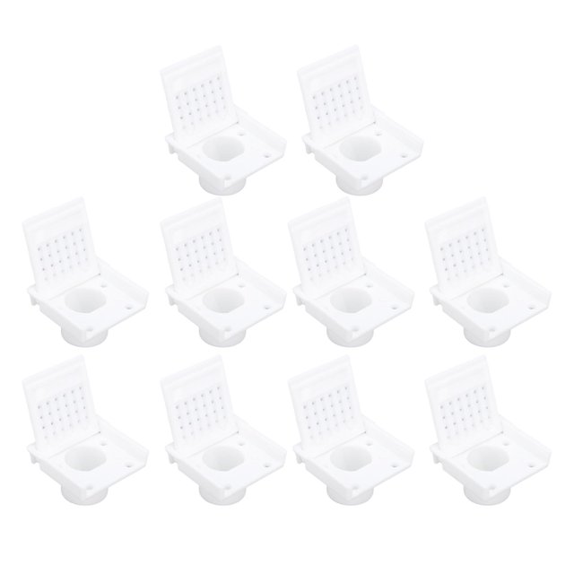 10PCS Beehive Entrance Gates, Plastic Bee Hive Nuc Box Entrance Gates, Beehive Ventilation Opening Window Bee Nests Entrance Bee Door for Beekeepers Beekeeping Tool