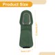 thumbnail image 4 of Clip para gafas de sol del automóvil Unique Bargains con soporte magnético universal para visera del sol, gafas de sol de ante/metal verde 13.5x5cm 1 Pcs, 4 of 7