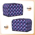 thumbnail image 3 of Daiia Skull starry sky flower leaf Pattern 2 slice Toaster Cover, Toaster Appliance Dust-proof Cover For Kitchen Small Appliance Dust Cover and Fingerprint Protection, 3 of 7