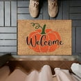 thumbnail image 4 of Btomtd 24"x16" Halloween Pumpkin Pattern Doormat, Welcome Floor Mat Series, Indoor Outdoor Carpet for Corridor, Thanksgiving Fall Decor Area Rug, B, 4 of 5