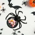 thumbnail image 4 of Spider Themed Halloween Serving Platter Plastic Party Tray Spooky Snack PlateforHalloween Decorations And Party Snacks Creepy DesignforCandy Appetizers And Treats At Halloween Parties, 4 of 8