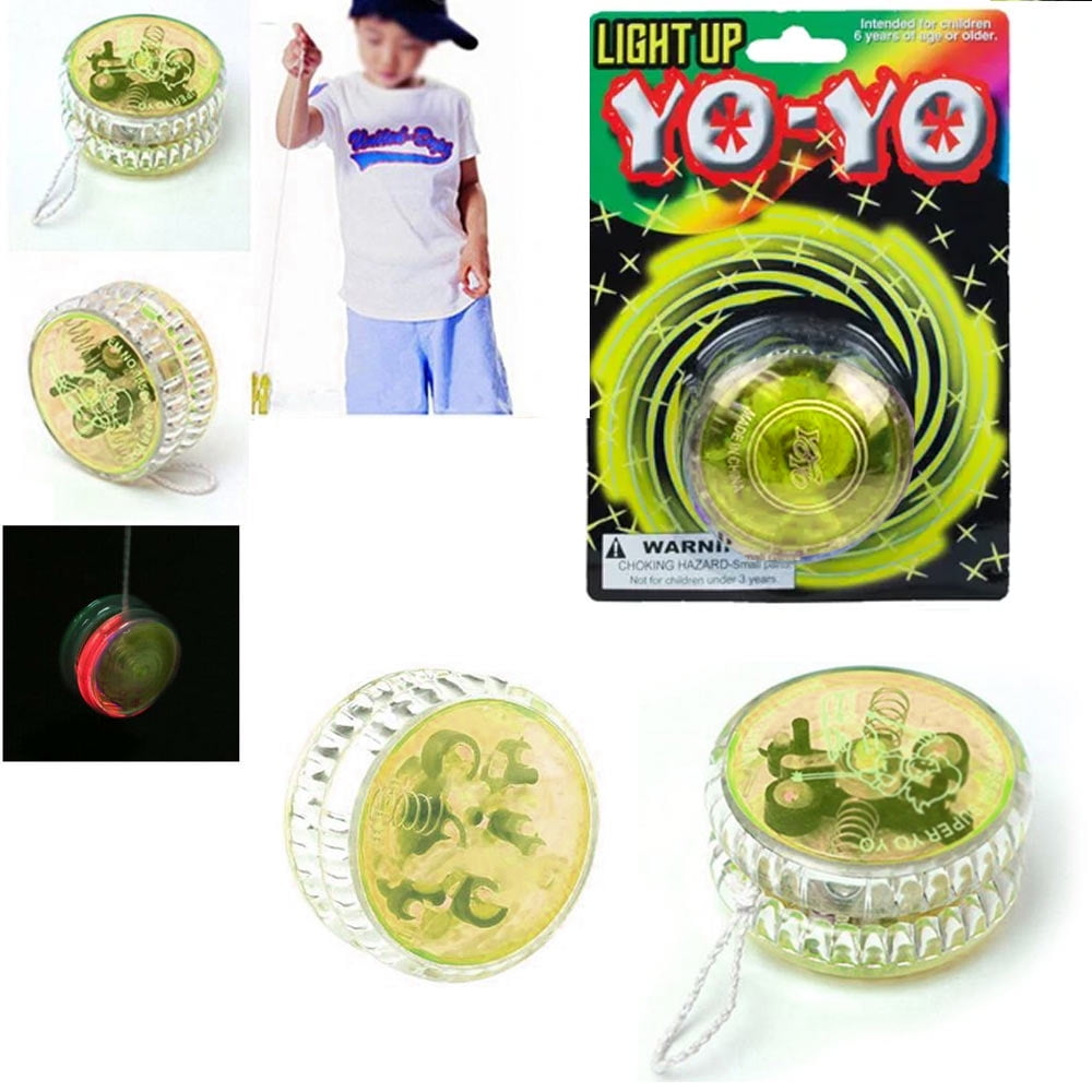 4 X YoYo Light Up Glow Party Favor Classic Magic Toy Children Games Kid