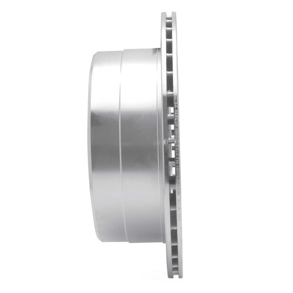 Dynamic Friction Company 631-76113L DFC Brake Rotor - Drilled And Slotted - Silver
