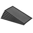 thumbnail image 1 of Uxcell 4"x8" Cubierta Magnética para Ventilación Paquete de 6 Cubiertas de Registros de Aire de Suelo y Pared Malla Negra 5.5 in X 12 in Negra 6pcs, 1 of 6