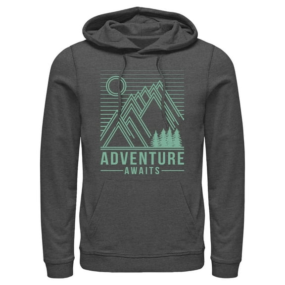 Men's Lost Gods Adventure Awaits  Pull Over Hoodie
