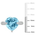 thumbnail image 2 of Everly Women's Topaz 14k White Gold Ring, 2 of 8