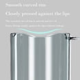 thumbnail image 3 of Clearance Transparent Mouthwash Cup with Handle, Plastic Toothbrush Cup, Portable Bathroom Rinsing Mug with Toothbrush Slot, Household Wash Cup for Bathroom Vanity, 400ml, 3 of 5