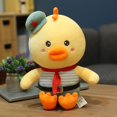 thumbnail image 3 of Muñeco de pato del Ejército Rojo para niños, juguete suave de peluche, Animal de dibujos animados, vestido de pato, decoración del hogar, regalo de cumpleaños y Navidad, 3 of 5