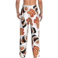 thumbnail image 3 of Balery Sushi Roll print Men's Pajama Pants,Ultra Lightweight Pjs,Lounge Pant-X-Large, 3 of 9
