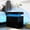Black, variant on Black side table with LED lights | Organize personal items in bedroom | Quick assembly in 30 minutes