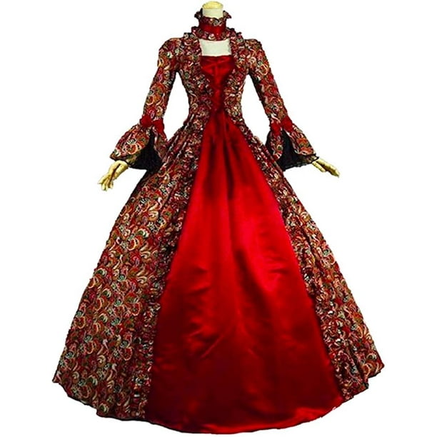 KEMAO Rococo Baroque Marie Antoinette Dresses 18th Century Renaissance ...