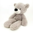 thumbnail image 5 of GUND Fuzzy Teddy Bear Stuffed Animal Plush, Gray, 13.5", 5 of 5