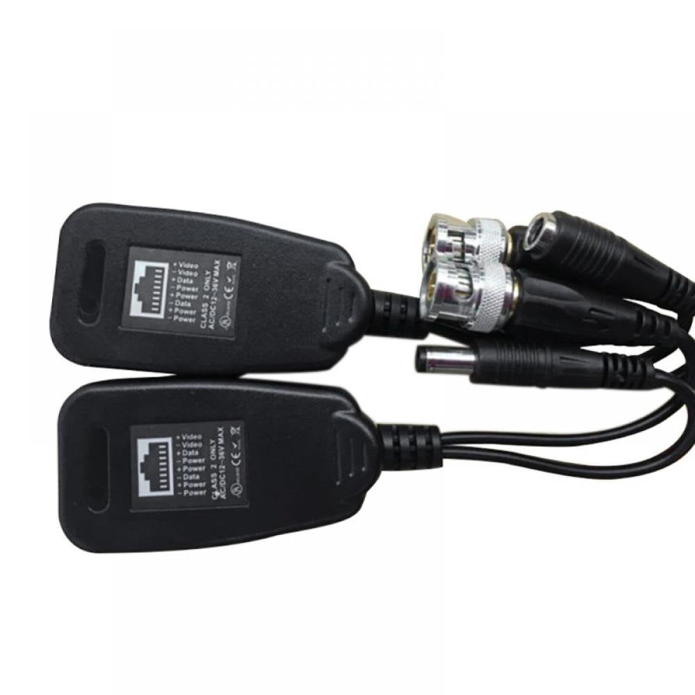 CNKOO in1 For CCTV Coax BNC Video Power Balun Transceiver to - Main Image