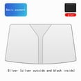 thumbnail image 4 of TUOBARR Car Windshield Sun Shade (55.1 X 27.6 Inches) , Foldable Car Sun Shade Windshield With Storage Pouch, Keep Vehicle Cool, 4 of 5