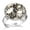 Multi 3, variant on Skulls Spider Spiderweb Pattern Stainless Steel Rings for Women, Open Adjustable Ring Promise Ring Jewelry Gifts