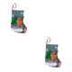 thumbnail image 2 of Inteprter Calcetín de Navidad individual colgante de dibujos animados bolsa de regalo de fiesta decorativa festival de vacaciones decoración al Tipo 3 2Conjunto, 2 of 6