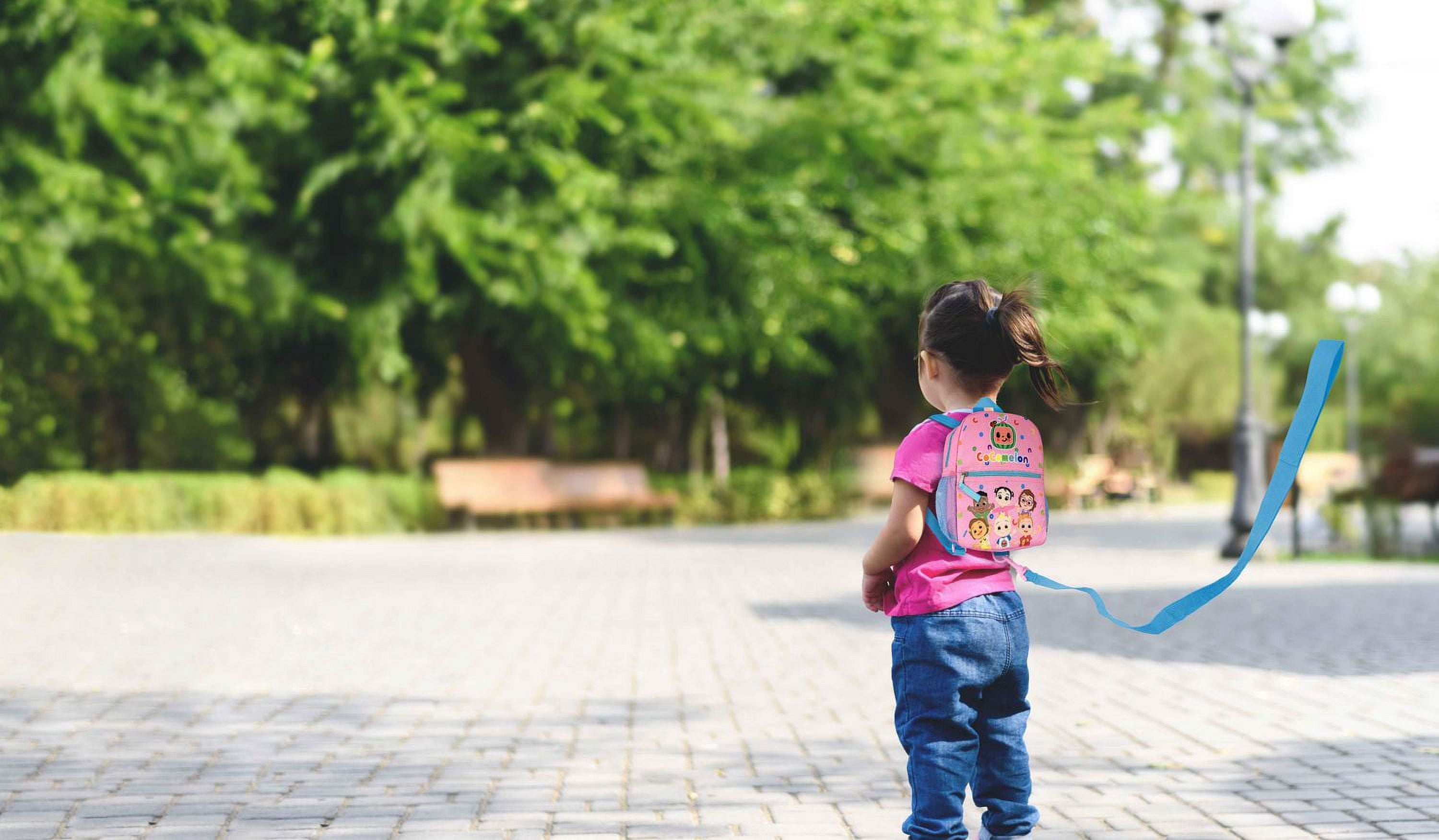 Cocomelon Let's Play Pink Toddler Backpack - Unisex Fun for Everyday Adventures