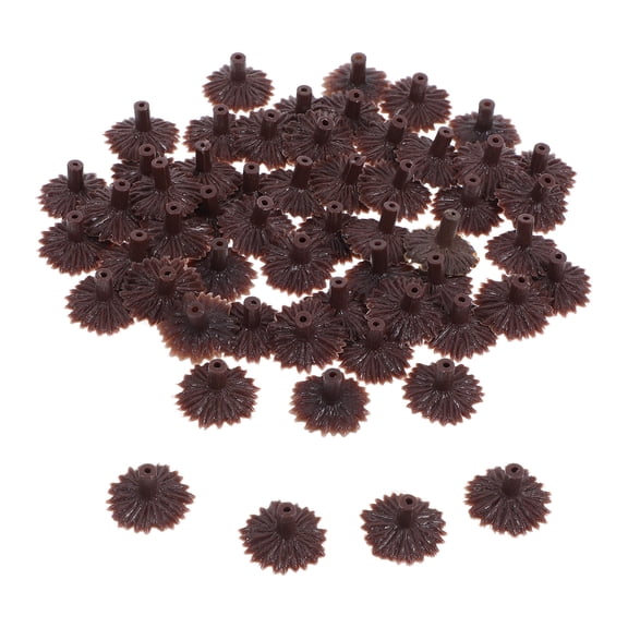 BESTYASH 100 Pieces Replacement Plastic for Artificial Tree Stands, Poles, and Diorama Craft Project Accessories