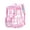 #1-Light Pink, variant on Clear Backpack for School, Waterproof Large Capacity Backpack Transparent Shoulder Rucksack for Commute Travel Office Daily Use