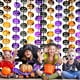 thumbnail image 4 of Cortina de lluvia para Halloween de 2 m | Decoración fantasmal | Decoración de plástico multicolor para fiestas | 100 x 200 cm | Accesorios de Halloween para interior y exterior | Decoración del, 4 of 7