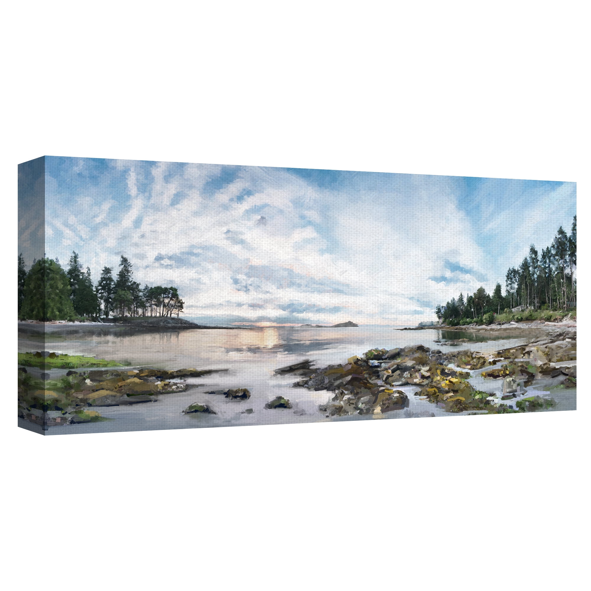 Lakehouse by Studio Arts Wrapped Canvas Art Print