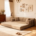 LifeSky 4-in-1 Convertible Sleeper Sofa Bed for Small Apartment Guests ...