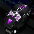 thumbnail image 2 of Mistaha T-WOLF Souris de Jeu Filaire V10 Souris Ergonomique Programmable avec 7 Boutons 4 Modes de Rétroéclairage, 2 of 8