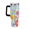 thumbnail image 3 of Spring Floral Drinking Cup from Daughter Son Mothers Day Birthday Gifts 40OZ Tumbler Stainless Steel Vacuum Insulated Double Wall, 3 of 8