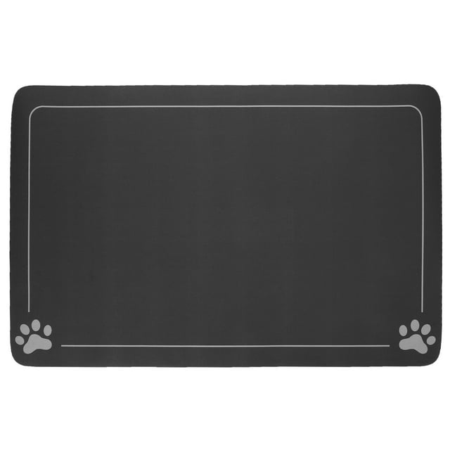 Tapete absorbente para comederos de mascotas, de secado rápido e impermeable, ideal para gatitos, perros y cachorros