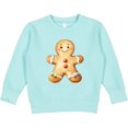 thumbnail image 2 of Inktastic Gingerbread Man Cookie Toddler Sweatshirt, 2 of 4