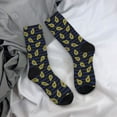 thumbnail image 5 of Rocae Avocado for Adult Socks Casual Athletic Stretchy Loose Socks for Women Men Non-Slip Middle Tube Socks, 5 of 6