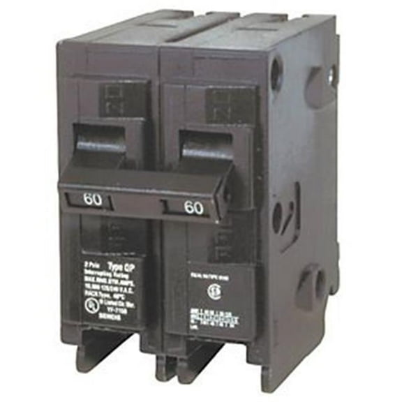Siemens Energy  Q260 2 in. 60 amp Type BA Double Pole Circuit Breaker