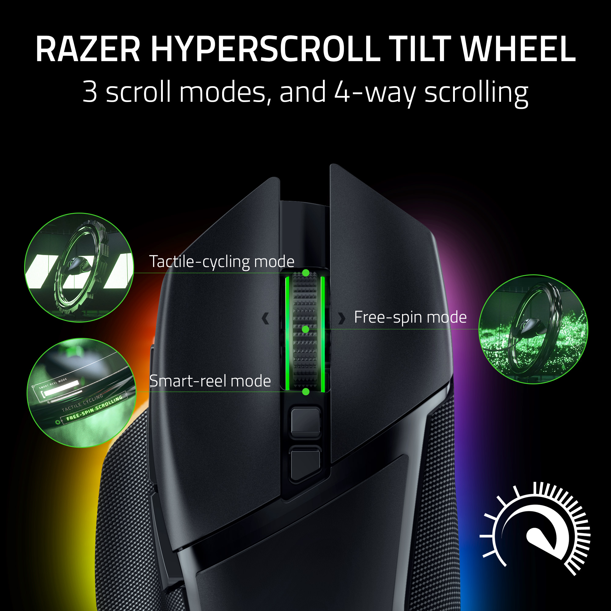 Razer Basilisk V3 Pro Wireless Gaming Mouse, Black photo 2