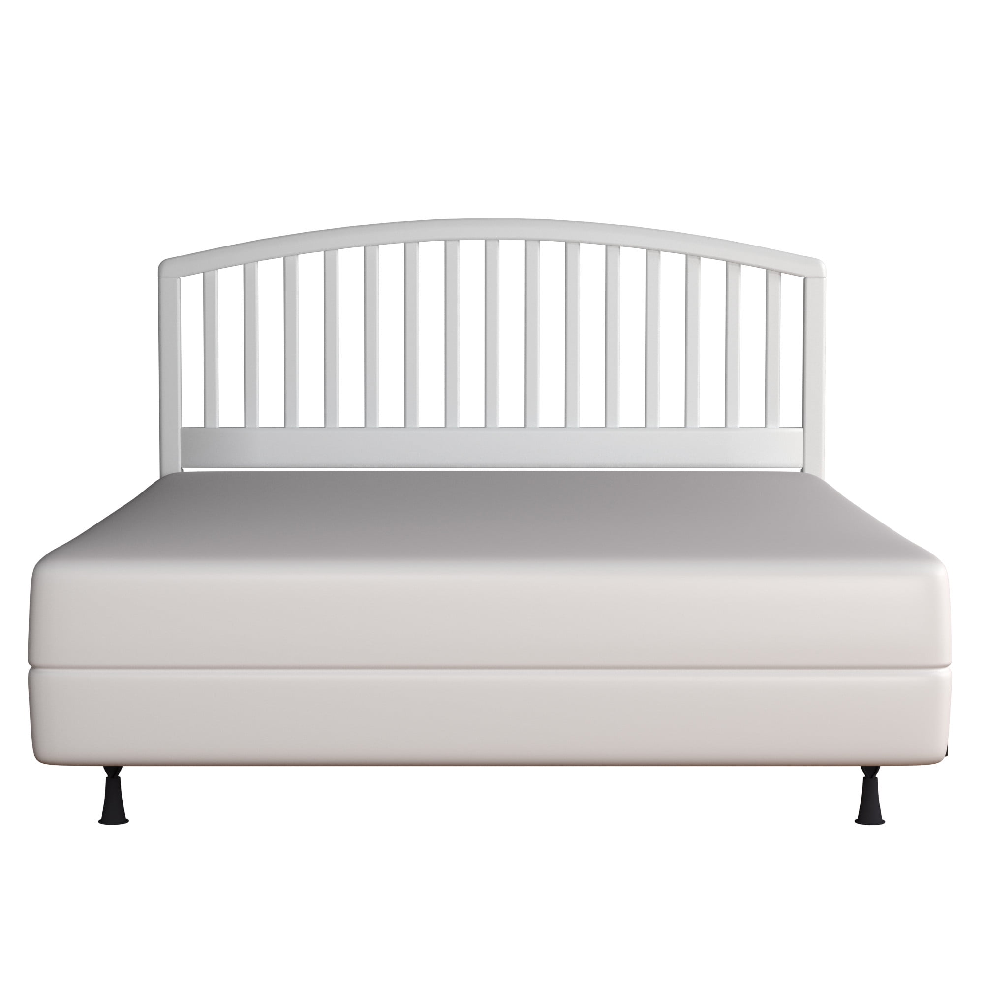 Hillsdale Furniture Carolina Wood Full/Queen Headboard with Bed Frame, White