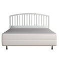 thumbnail image 2 of Hillsdale Furniture Carolina Wood Full/Queen Headboard with Bed Frame, White, 2 of 9