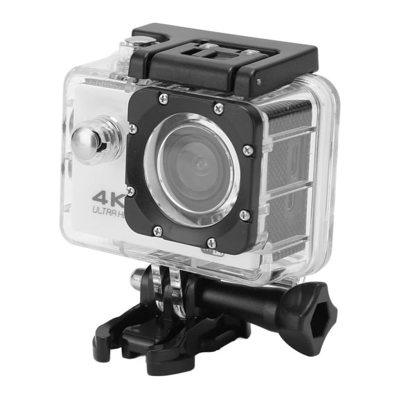 4K30FPS 16MP Cámara De Acción Wifi HD Con Pantalla De 2.0 Pulgadas De Pantalla De 98 Pies Impermeable, Cámara De Deportes Submarinos Wifi Para Casco De Buceo Al Aire Libre