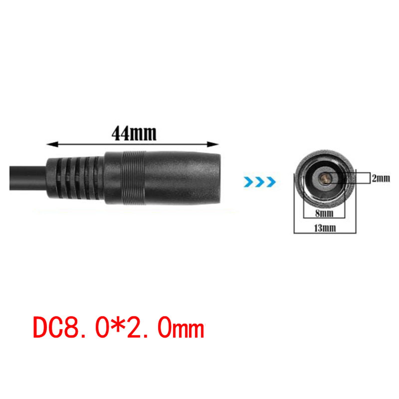 DC8020 Extended Reach Solar Charging Cable 16AWG Coppered Cores For Solar Generators And Power Stations